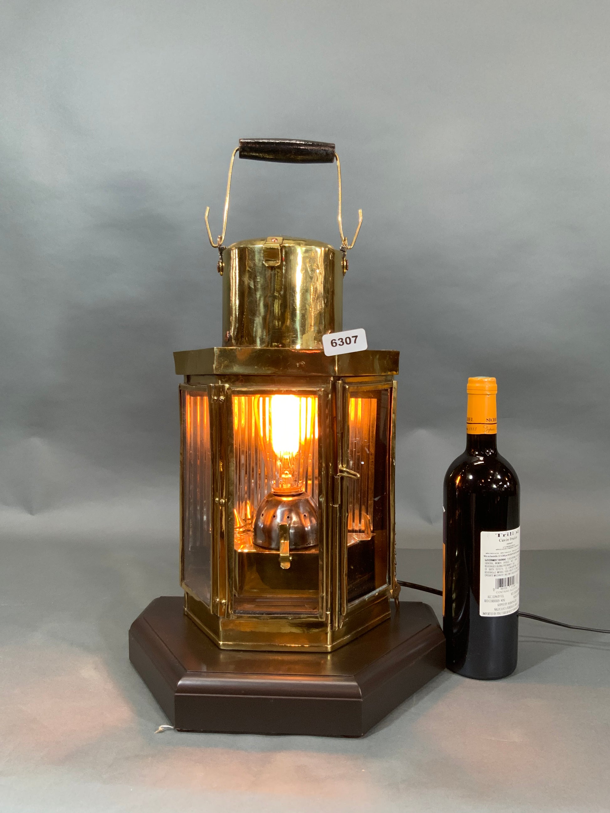 Brass Mini Oil Lamp Nautical Maritime Ship Lantern Boat Light Antique Gift