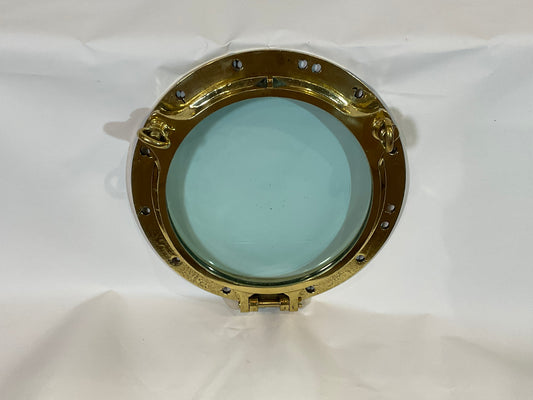 Solid Brass Highly Polished Ships Porthole - Lannan Gallery