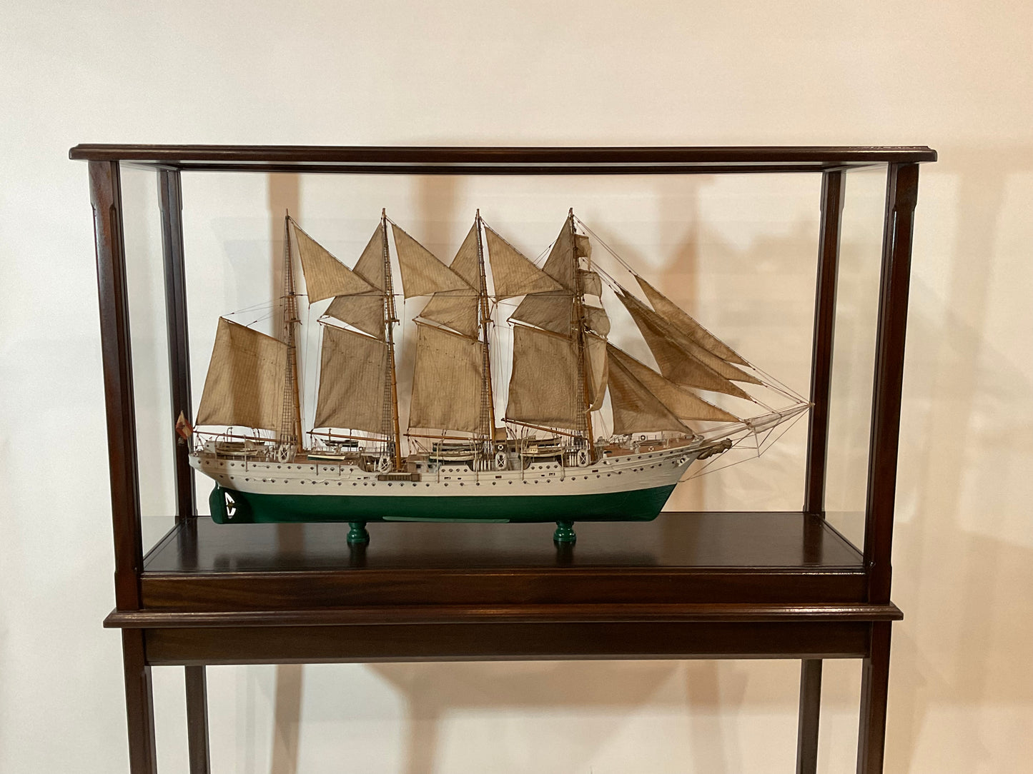 Model of the Juan Sebastian de Elcano - Lannan Gallery