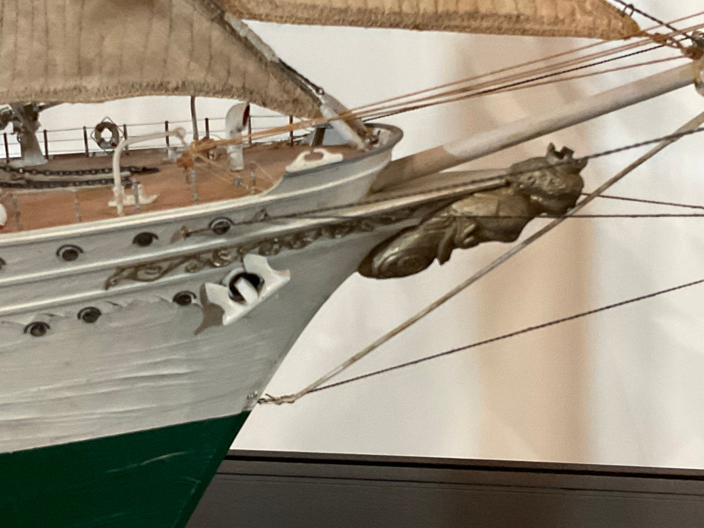 Model of the Juan Sebastian de Elcano - Lannan Gallery