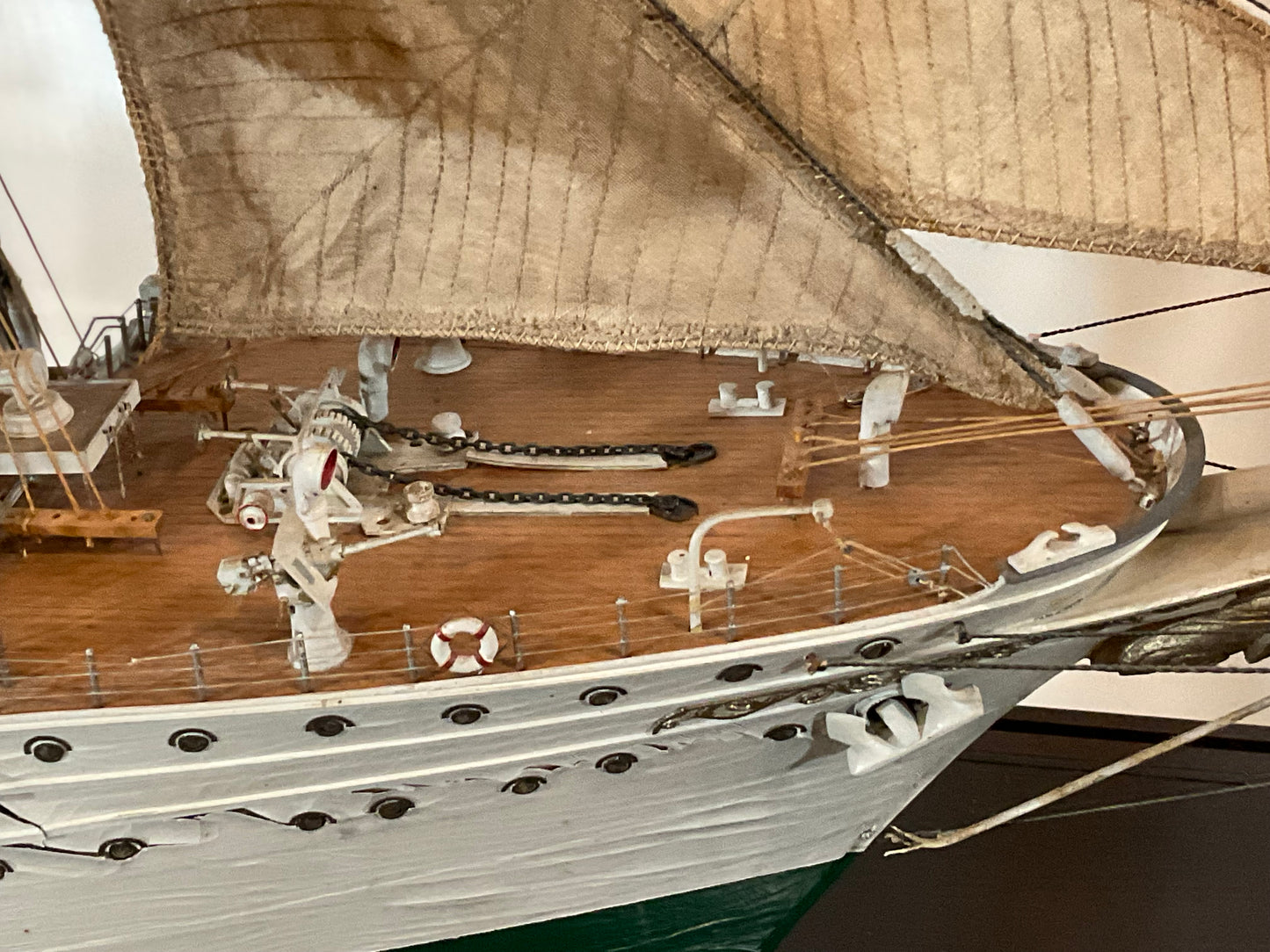 Model of the Juan Sebastian de Elcano - Lannan Gallery