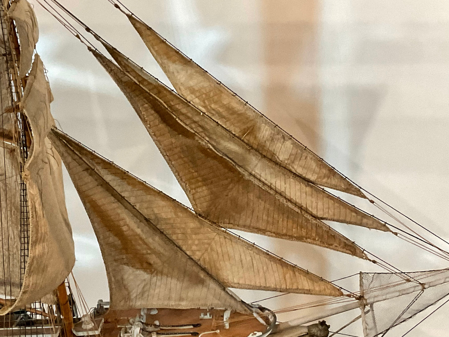 Model of the Juan Sebastian de Elcano - Lannan Gallery