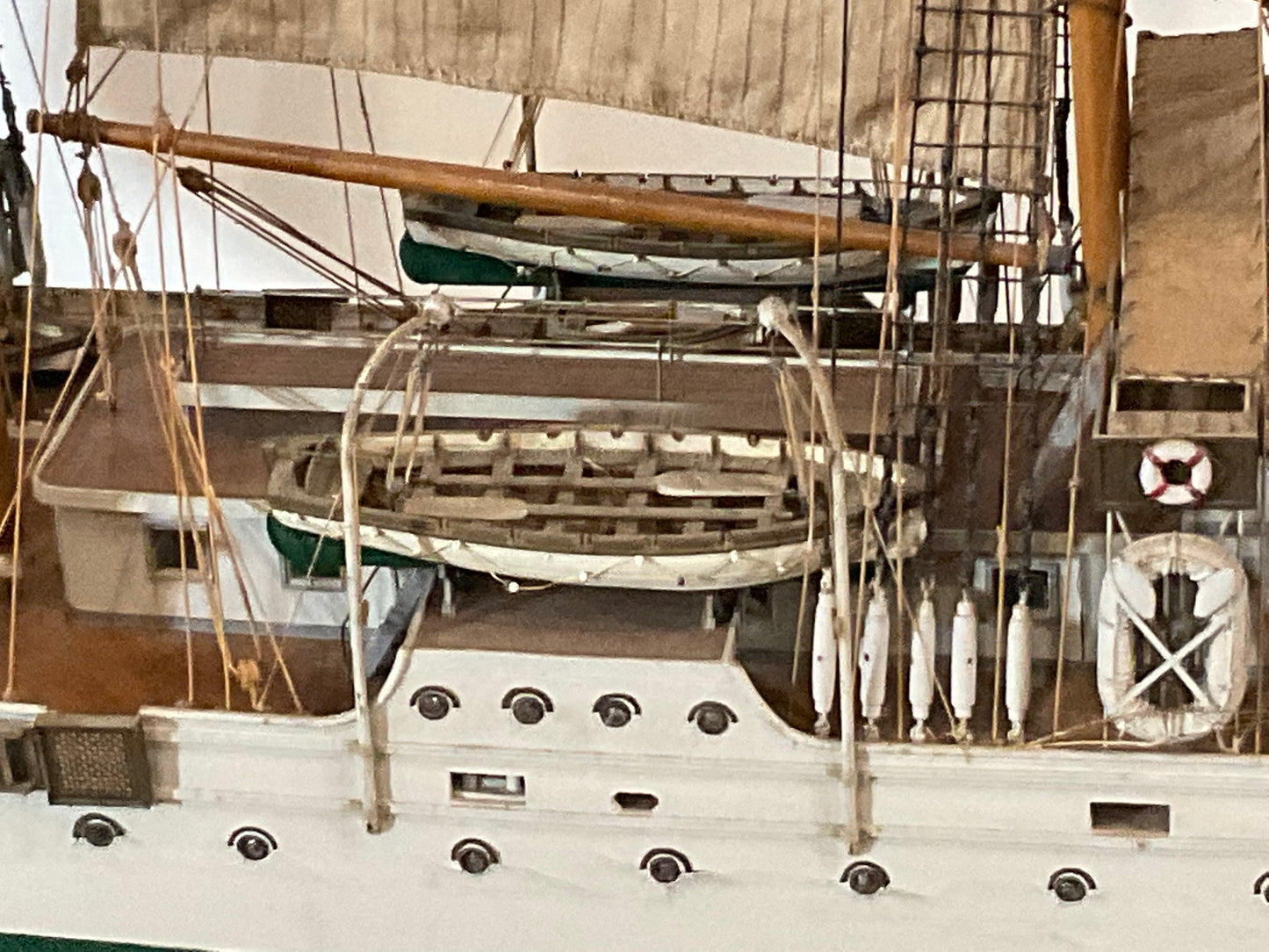 Model of the Juan Sebastian de Elcano - Lannan Gallery