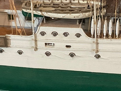 Model of the Juan Sebastian de Elcano - Lannan Gallery