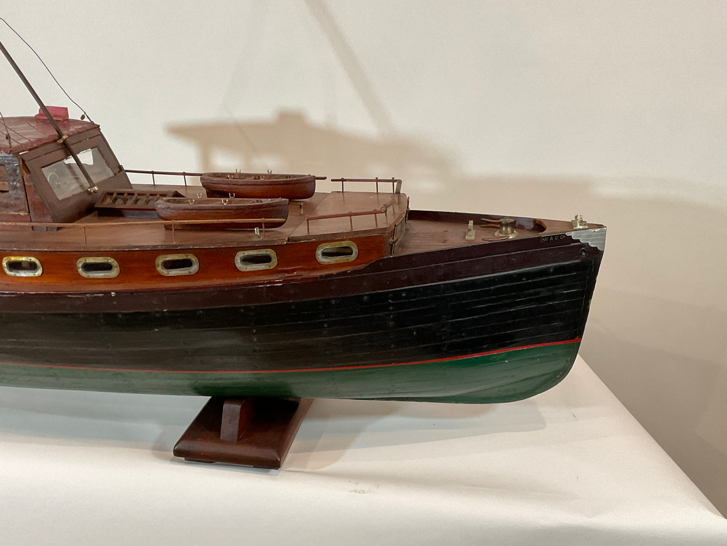 Classic Antique Yacht Model - Lannan Gallery