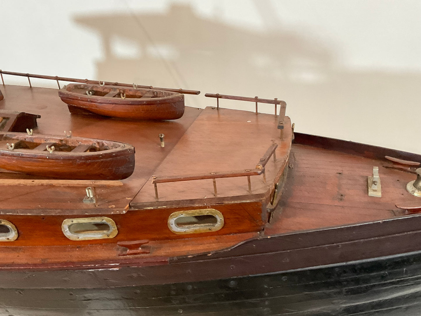 Classic Antique Yacht Model - Lannan Gallery