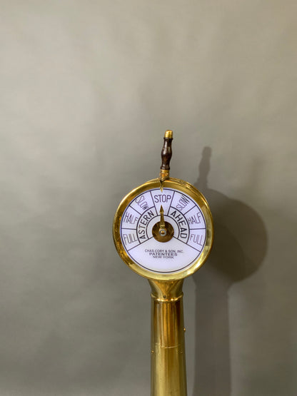 Engine Order Telegraph from a Yacht - Lannan Gallery