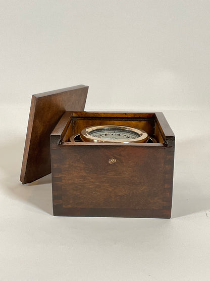 Boxed Boat Compass by Wilcox Crittendon - Lannan Gallery