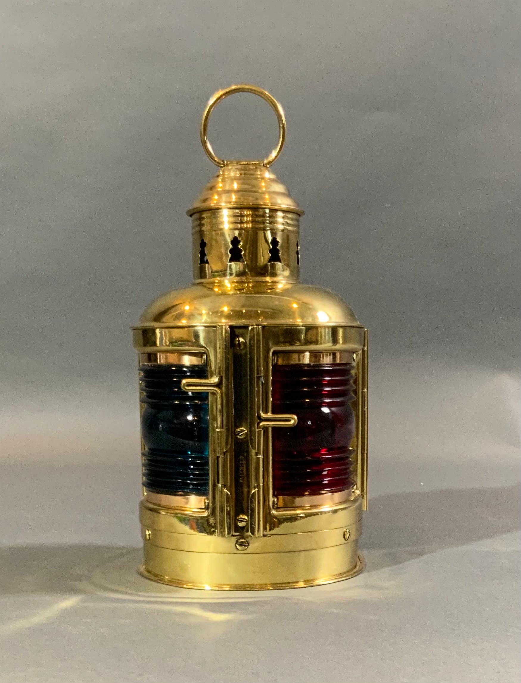 Nineteenth Century Brass Ships Lantern – Lannan Gallery