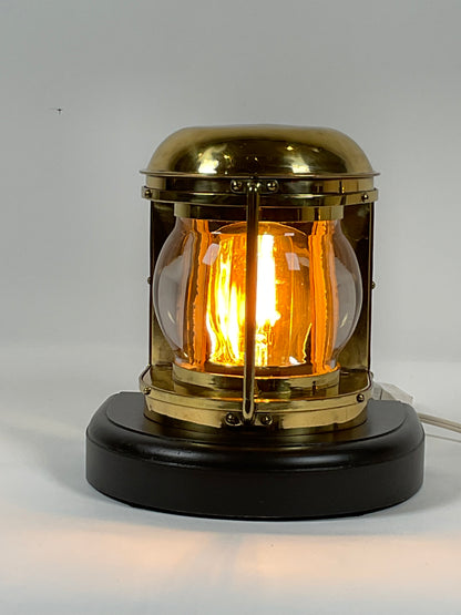 Solid Brass Masthead Yacht Lantern - Lannan Gallery