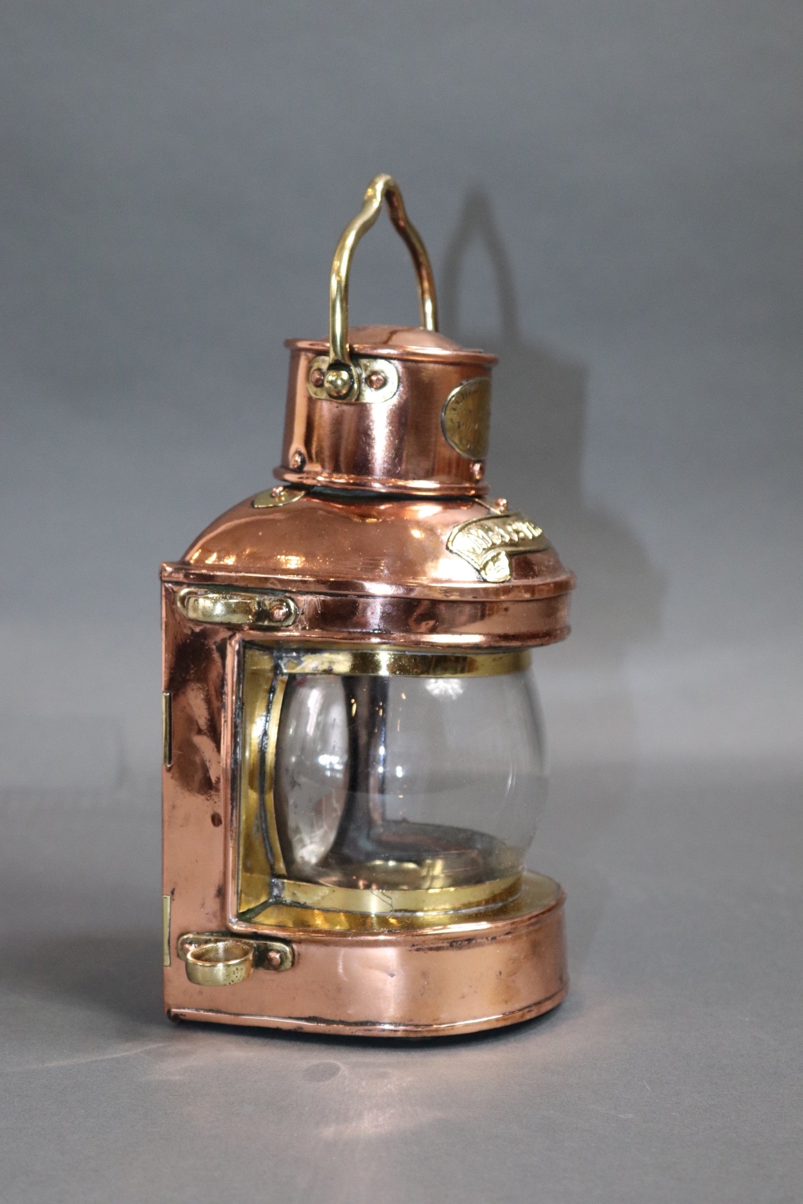 Ships Copper English Ships Lantern - Lannan Gallery
