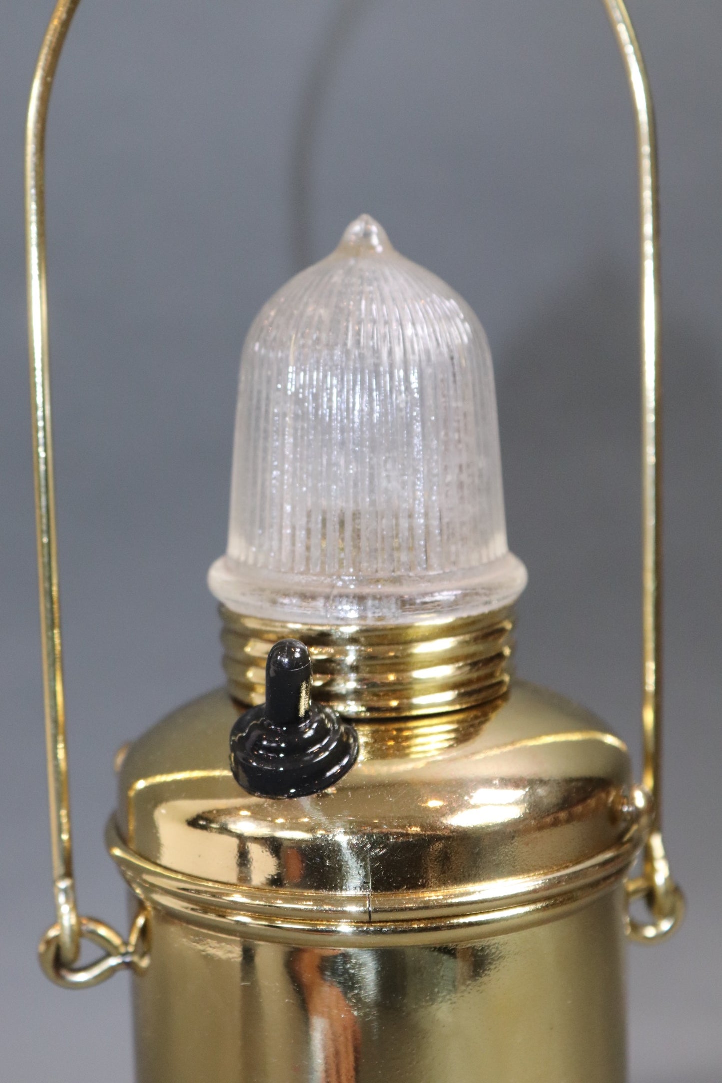 Brass Nautical Distress Lantern - Lannan Gallery