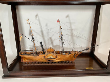 Model of the Paddle Steamer SIRIUS - Lannan Gallery