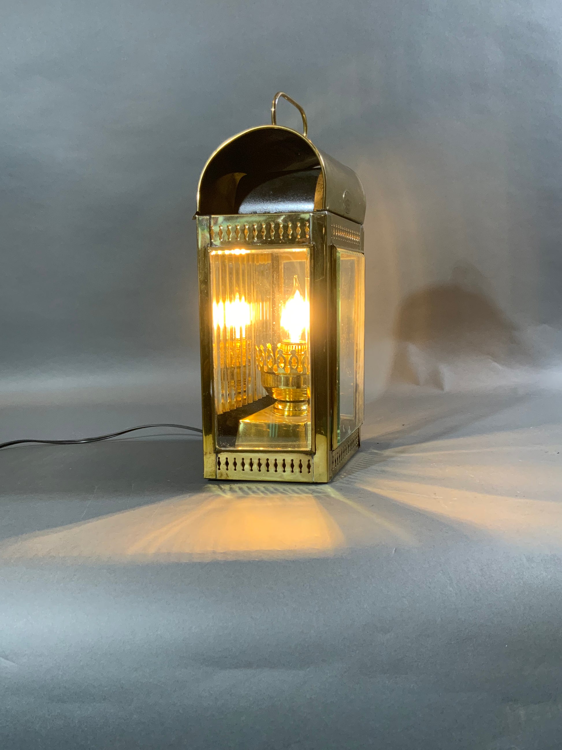 Brass Boat Lantern by Davey and Co Limited of London - Lannan Gallery