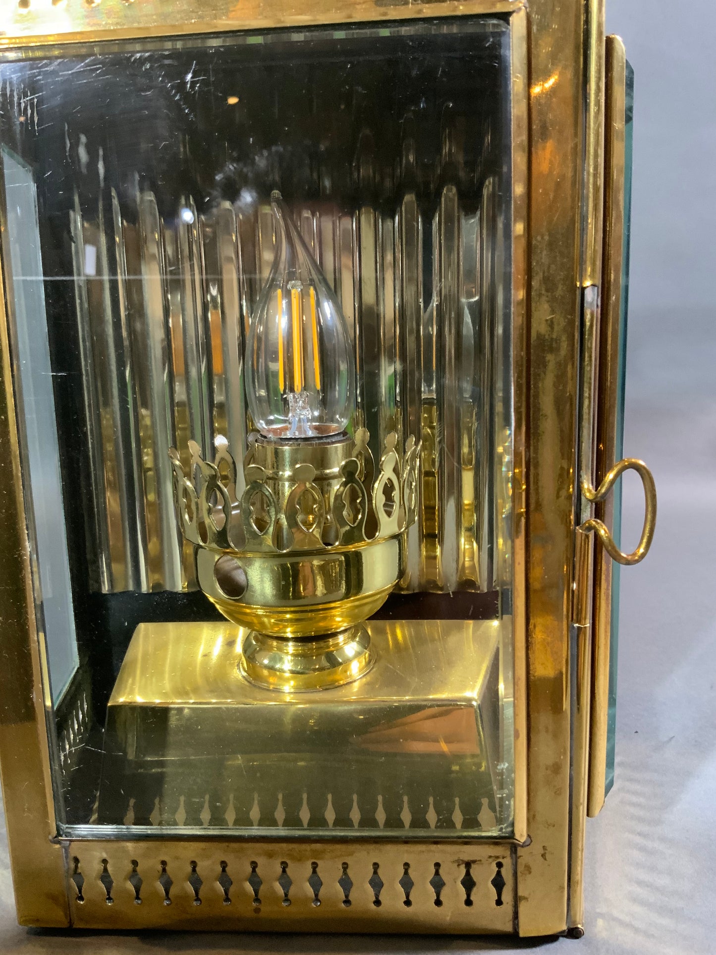Brass Boat Lantern by Davey and Co Limited of London - Lannan Gallery