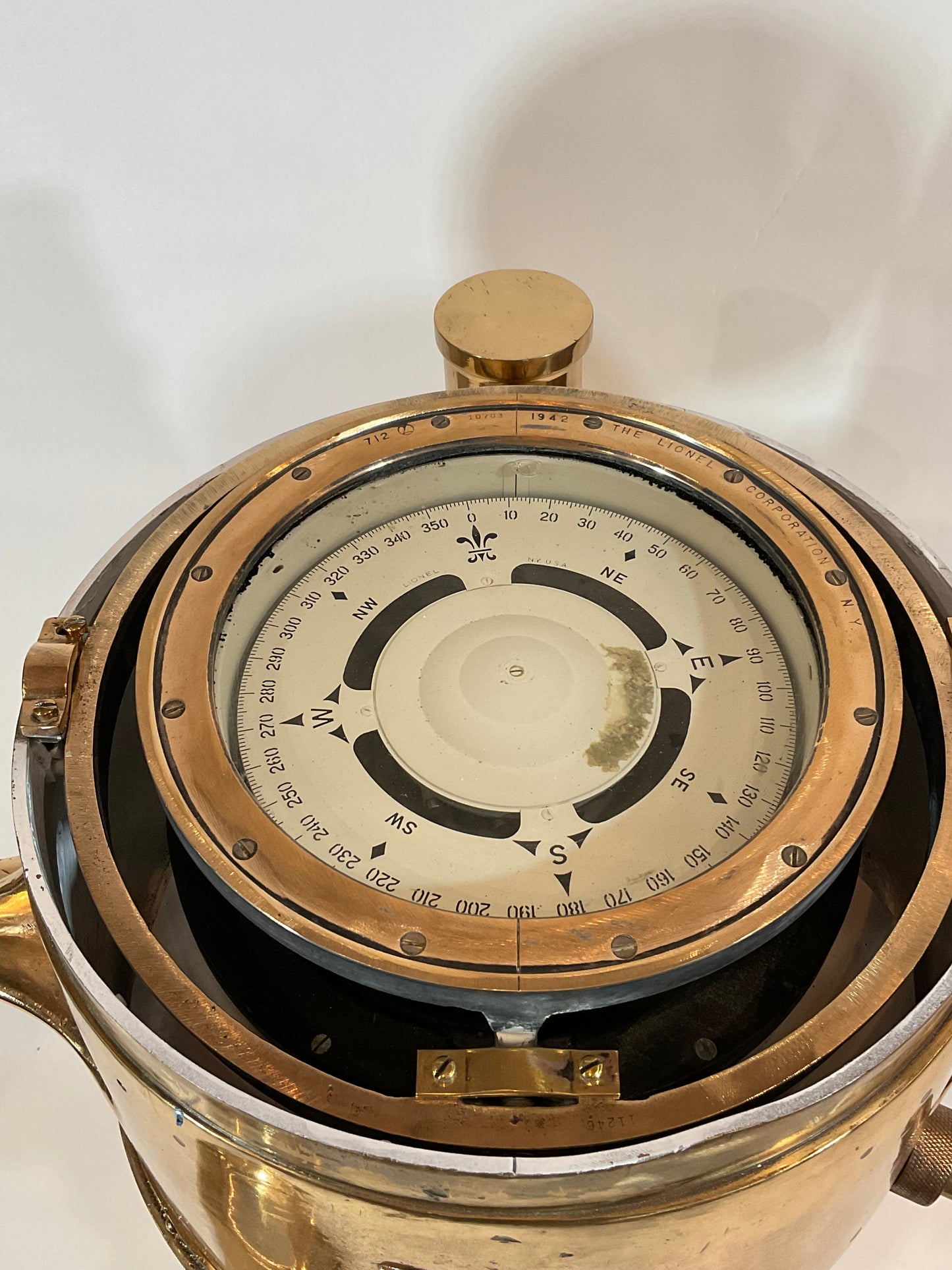 United State Navy Ships Binnacle Compass - Lannan Gallery