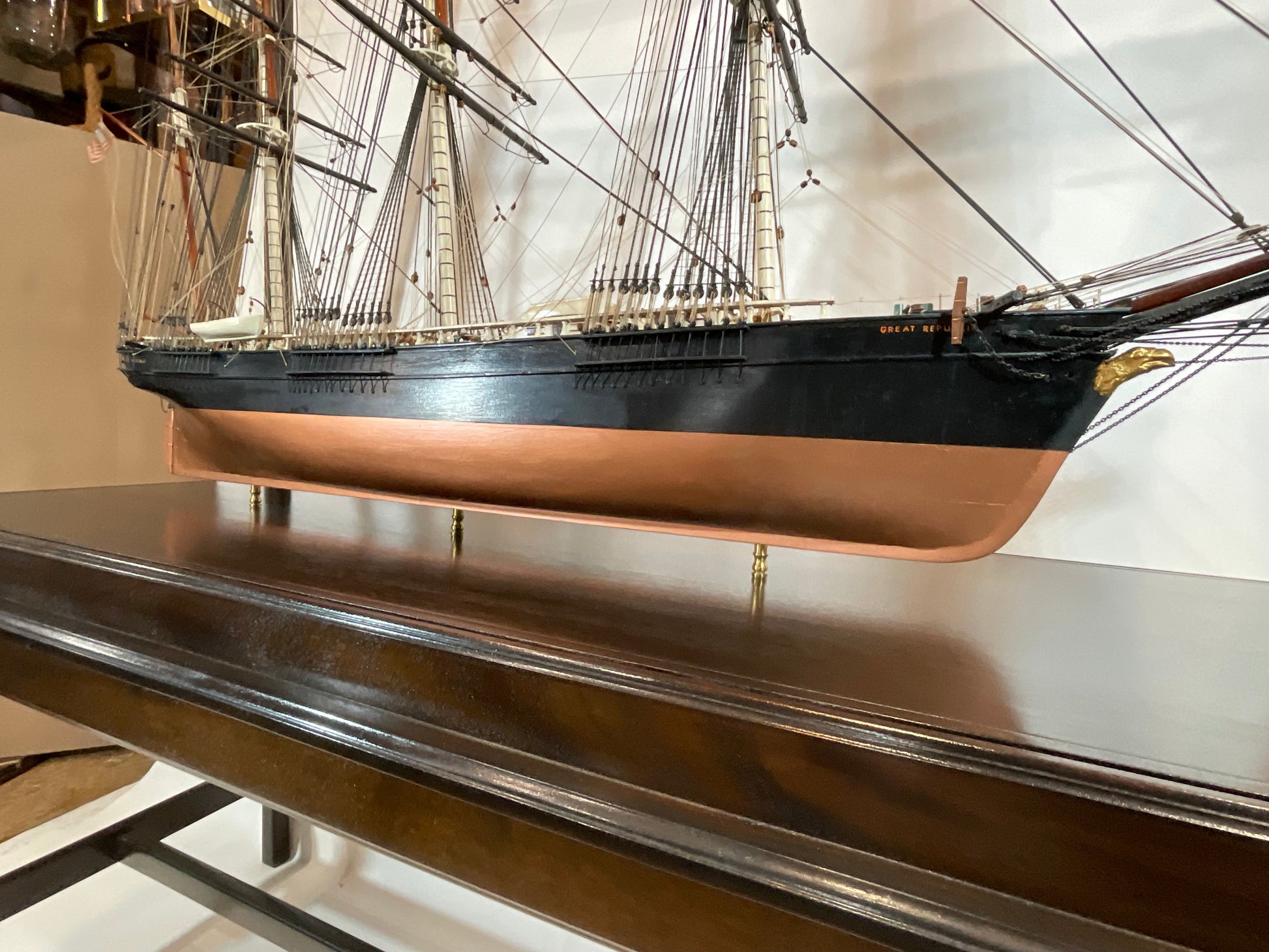 Ship Model Torrens – Lannan Gallery
