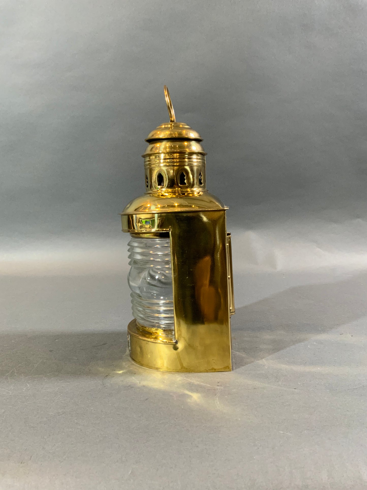 Brass Bow Lantern “Hopkins” Lantern - Lannan Gallery