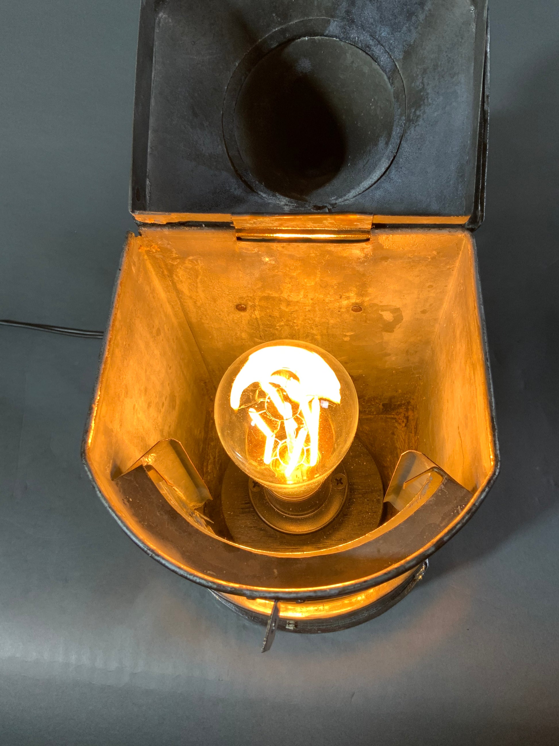 Steel Lantern - Lannan Gallery