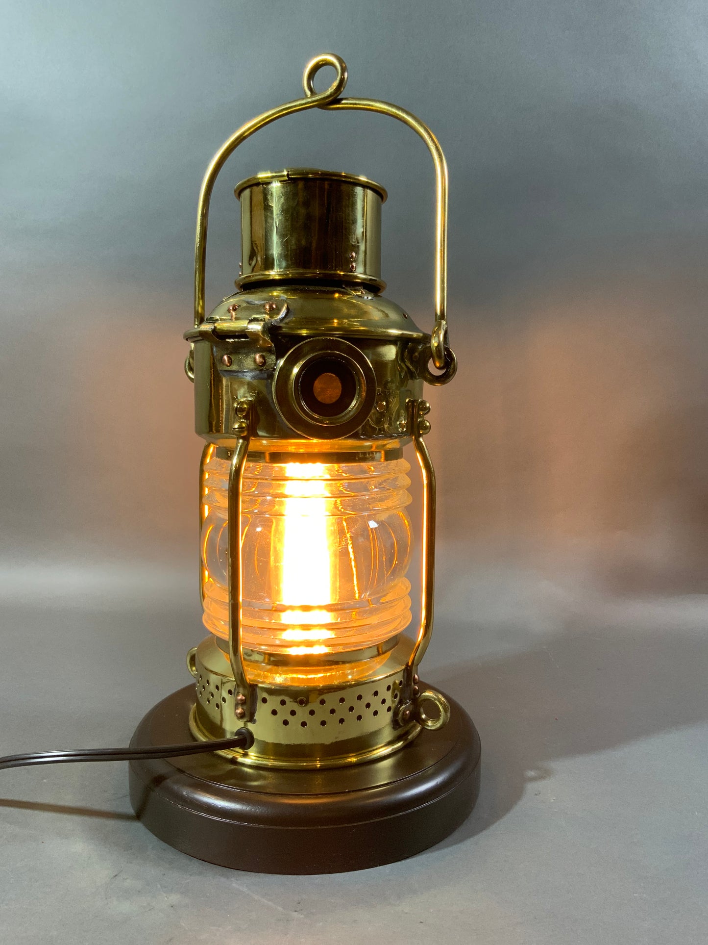 Antique Ships Anchor Lantern by French Maker - Lannan Gallery