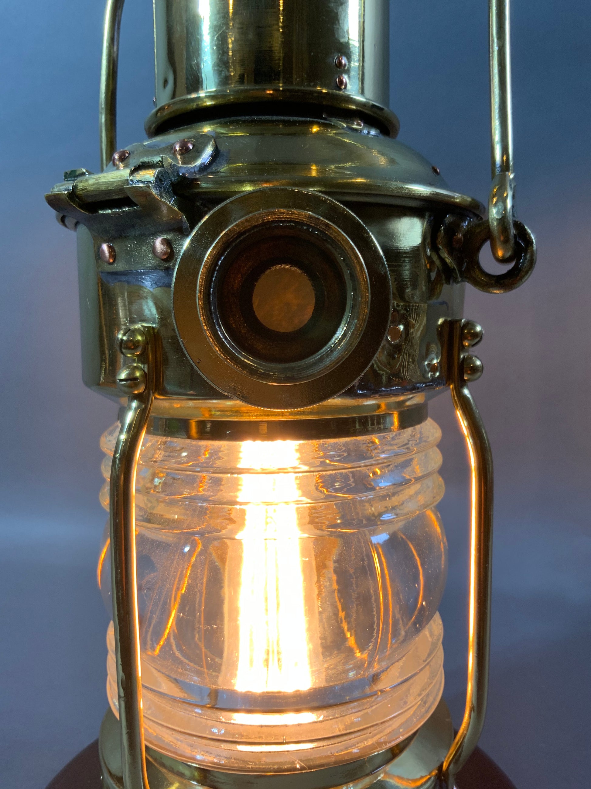 Antique Ships Anchor Lantern by French Maker – Lannan Gallery