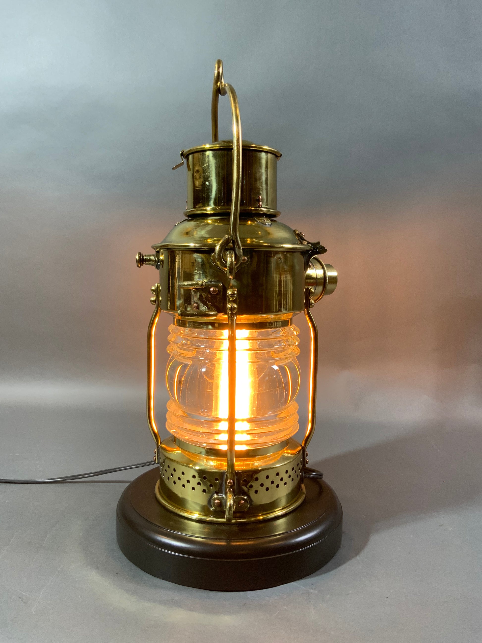Antique Ships Anchor Lantern by French Maker - Lannan Gallery
