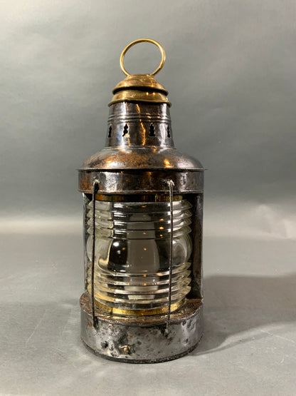 Rustic Steel Ships Masthead Lantern - Lannan Gallery