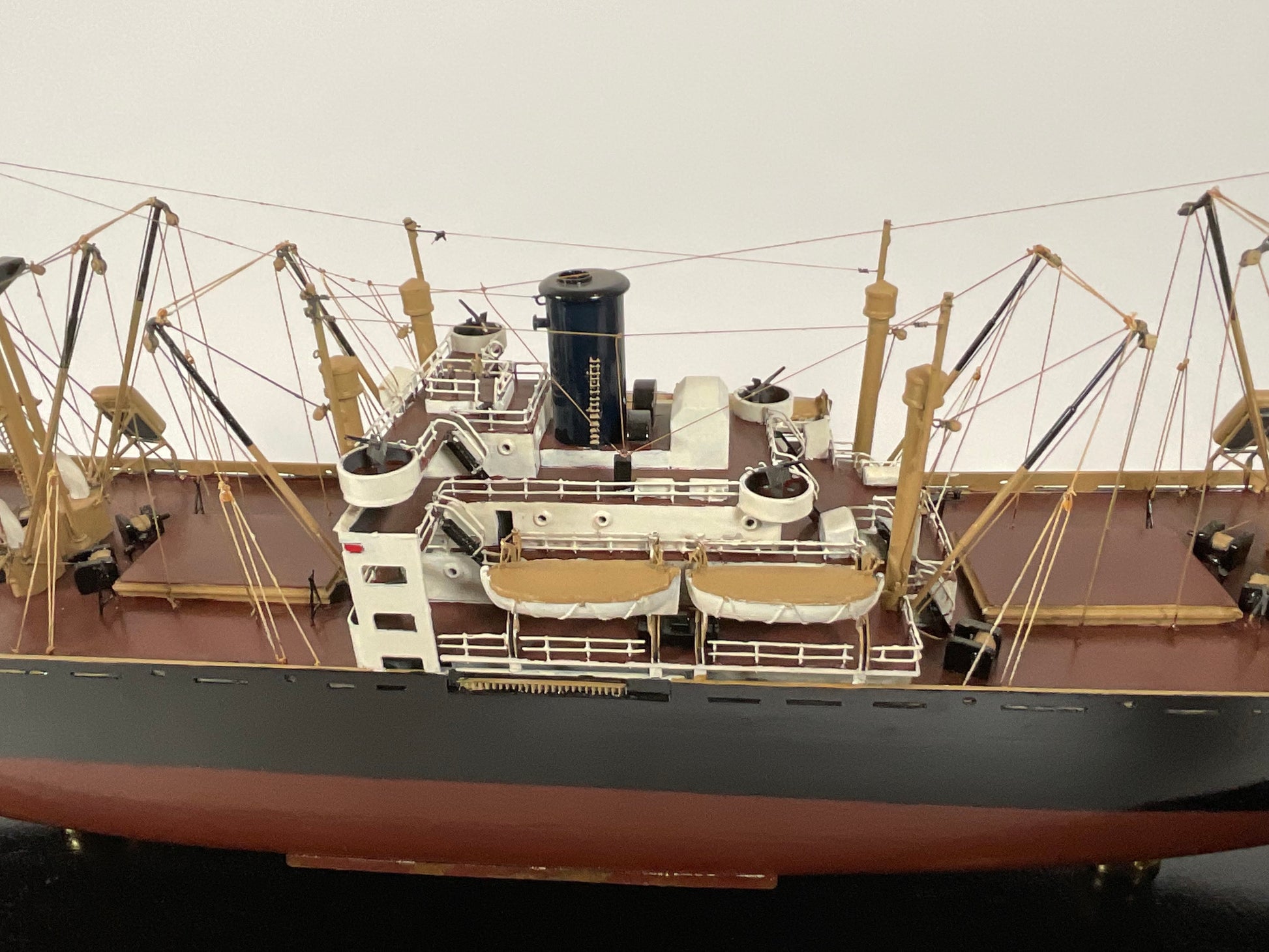 Model of the American Merchant Ship “United States Victory” - Lannan Gallery