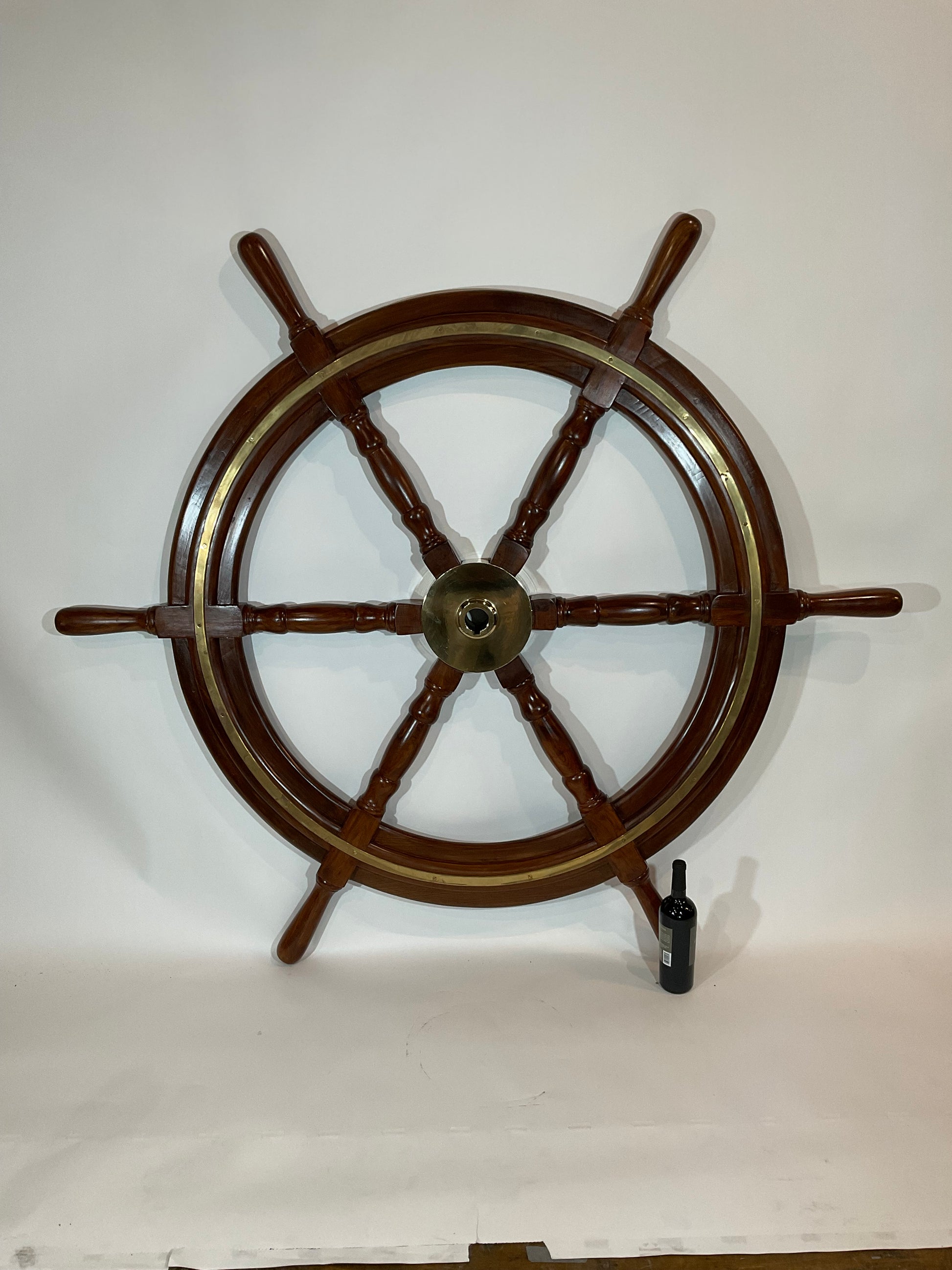 Brown Metal Ship Wheel 30mm - Amati (4350/30) - Ship Model Fitting