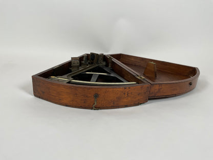 Ship’s Octant in Box 19th Century - Lannan Gallery