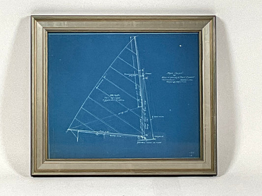 Boat Blueprint from George Lawley of Boston - Lannan Gallery