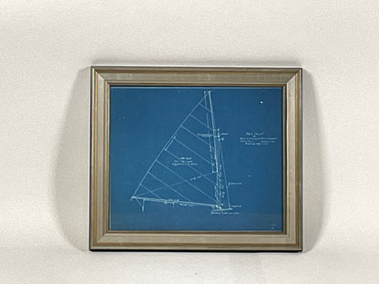 Boat Blueprint from George Lawley of Boston - Lannan Gallery