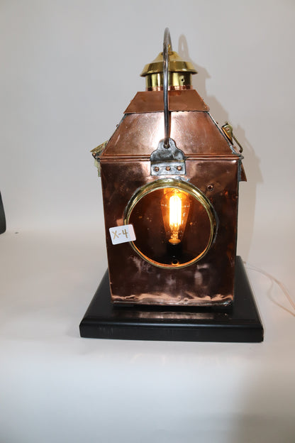 Rare Copper Signal Light - Lannan Gallery