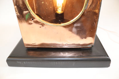 Rare Copper Signal Light - Lannan Gallery