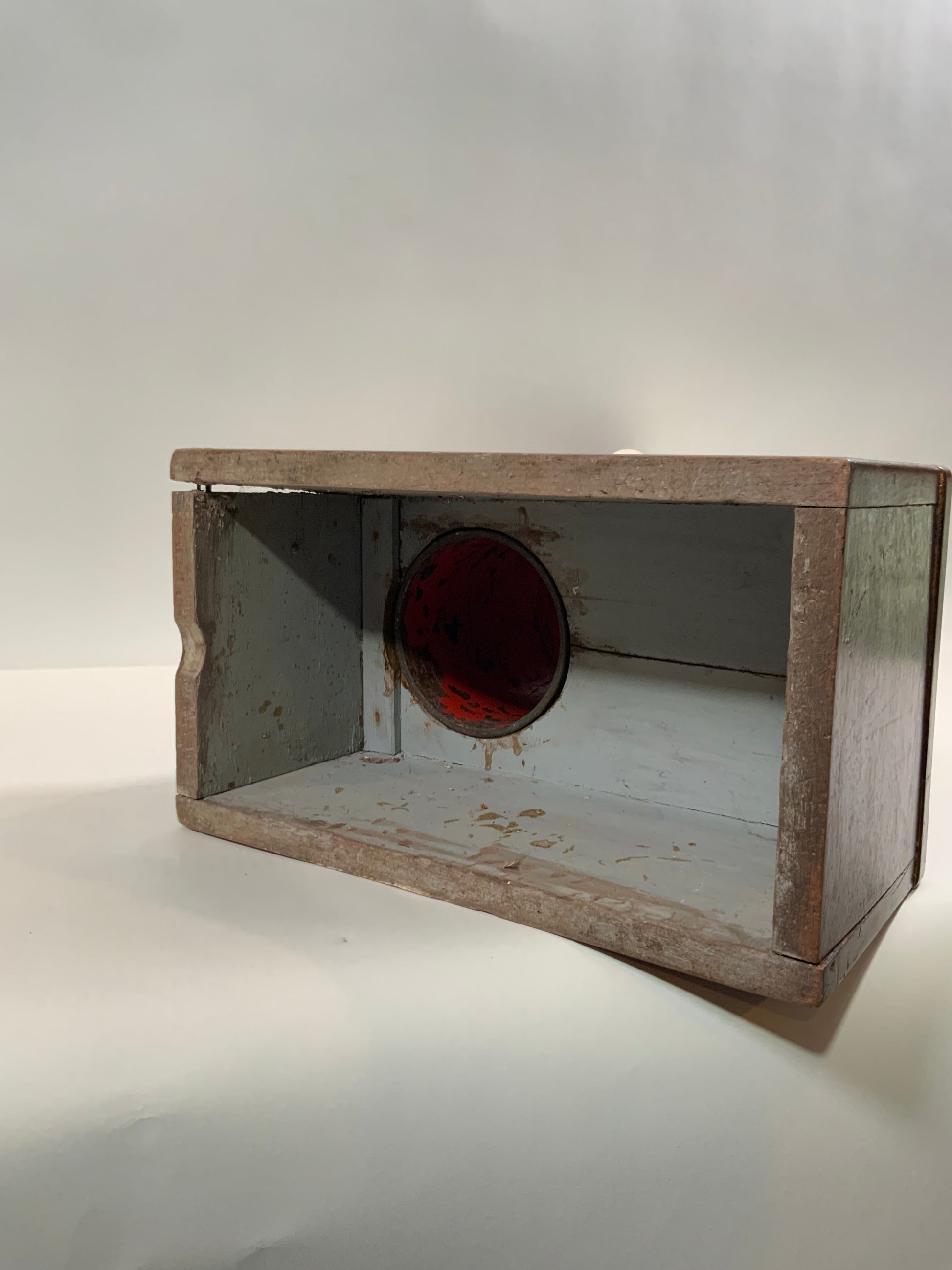 Yacht Dorade Vent on Mahogany Box - Lannan Gallery