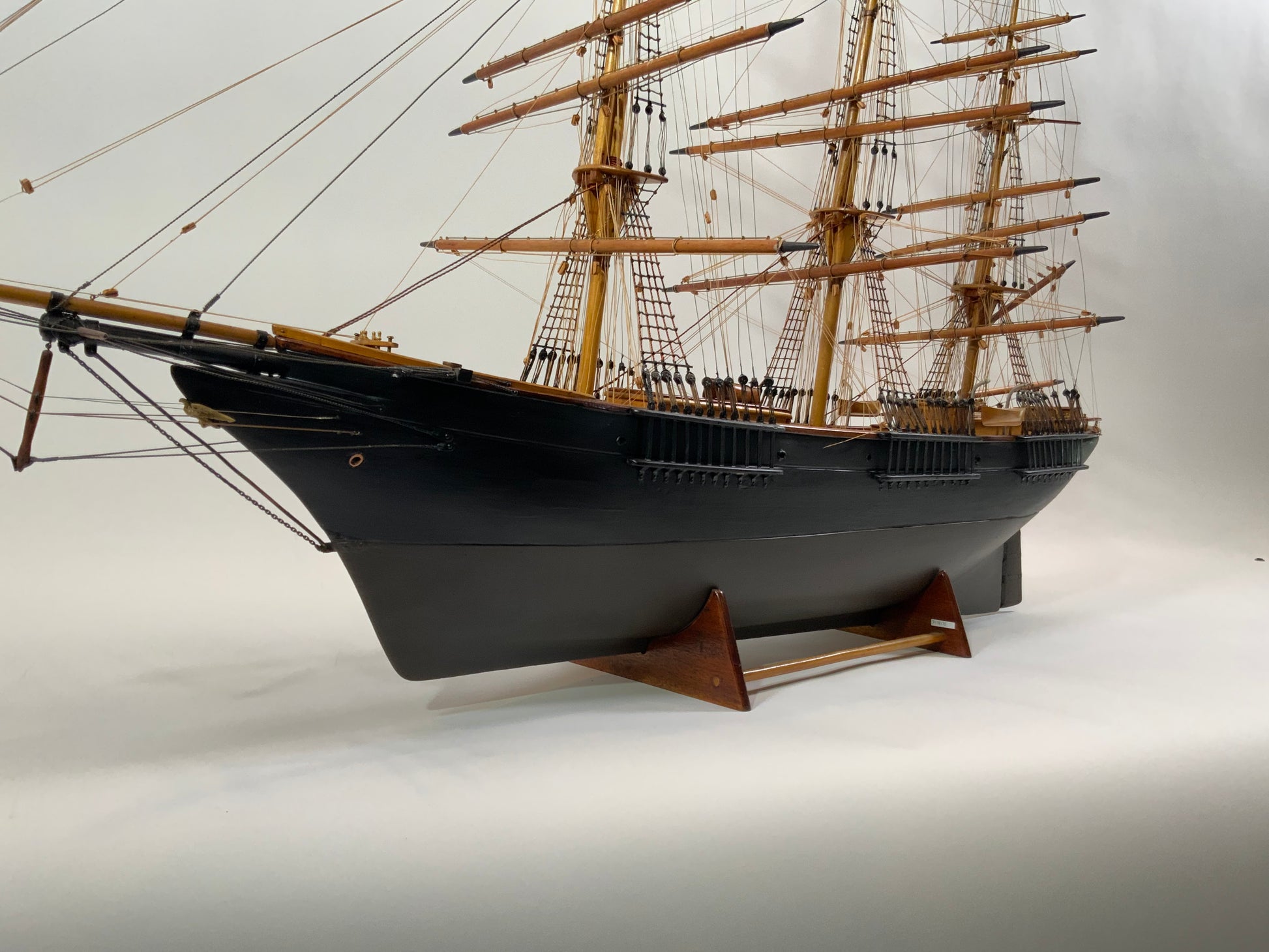 Antique Clipper Ship Model - Lannan Gallery