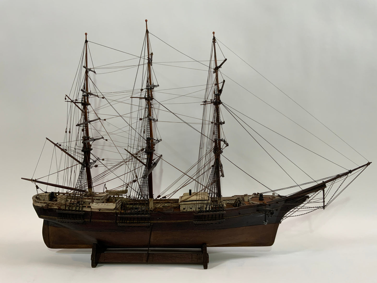 Nineteenth Century Ship Model in Original Paint - Lannan Gallery