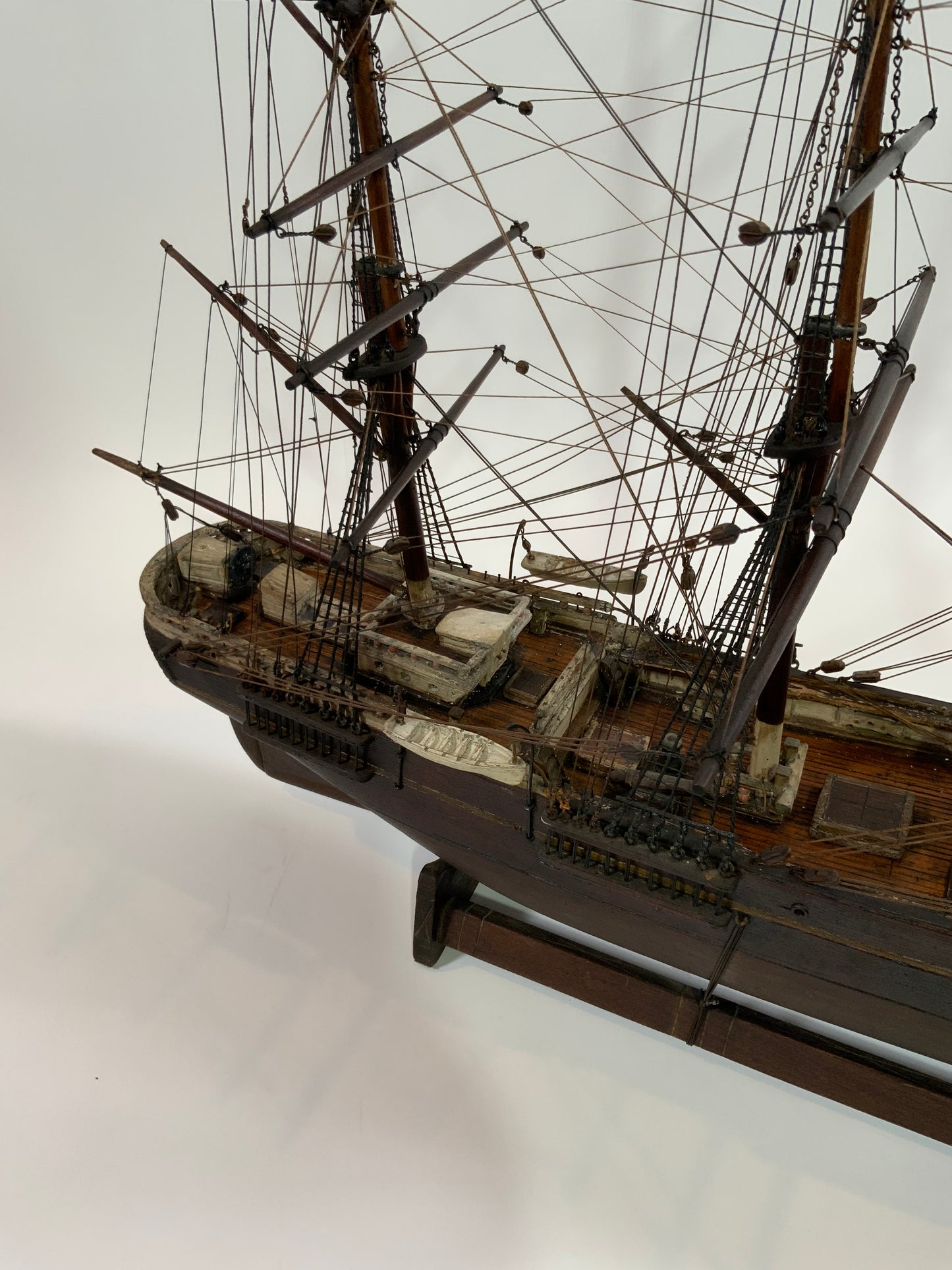 Nineteenth Century Ship Model in Original Paint - Lannan Gallery
