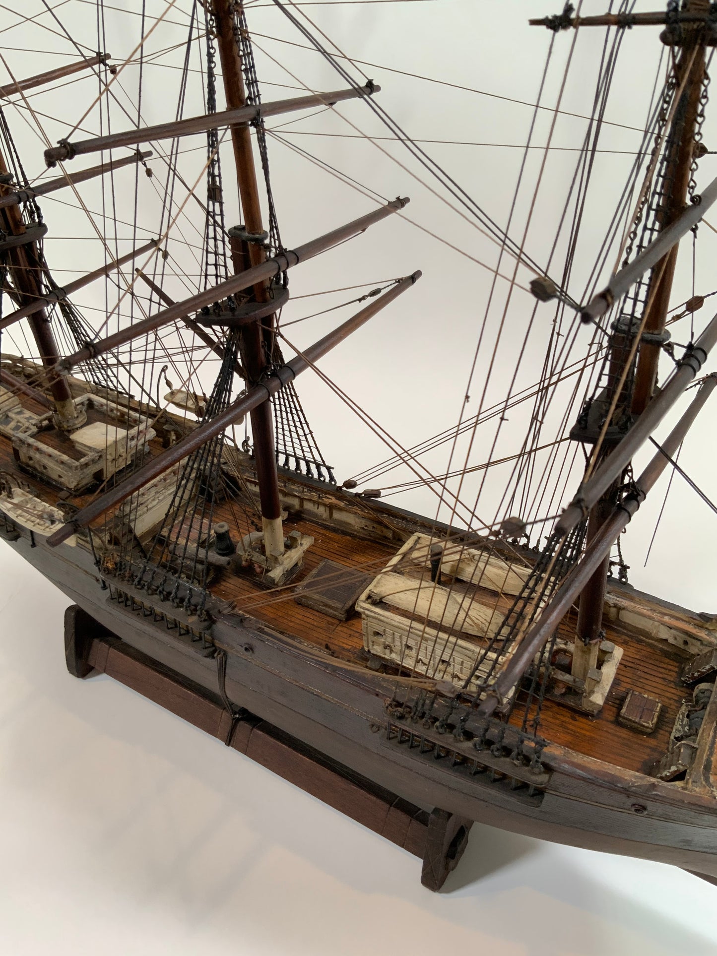 Nineteenth Century Ship Model in Original Paint - Lannan Gallery