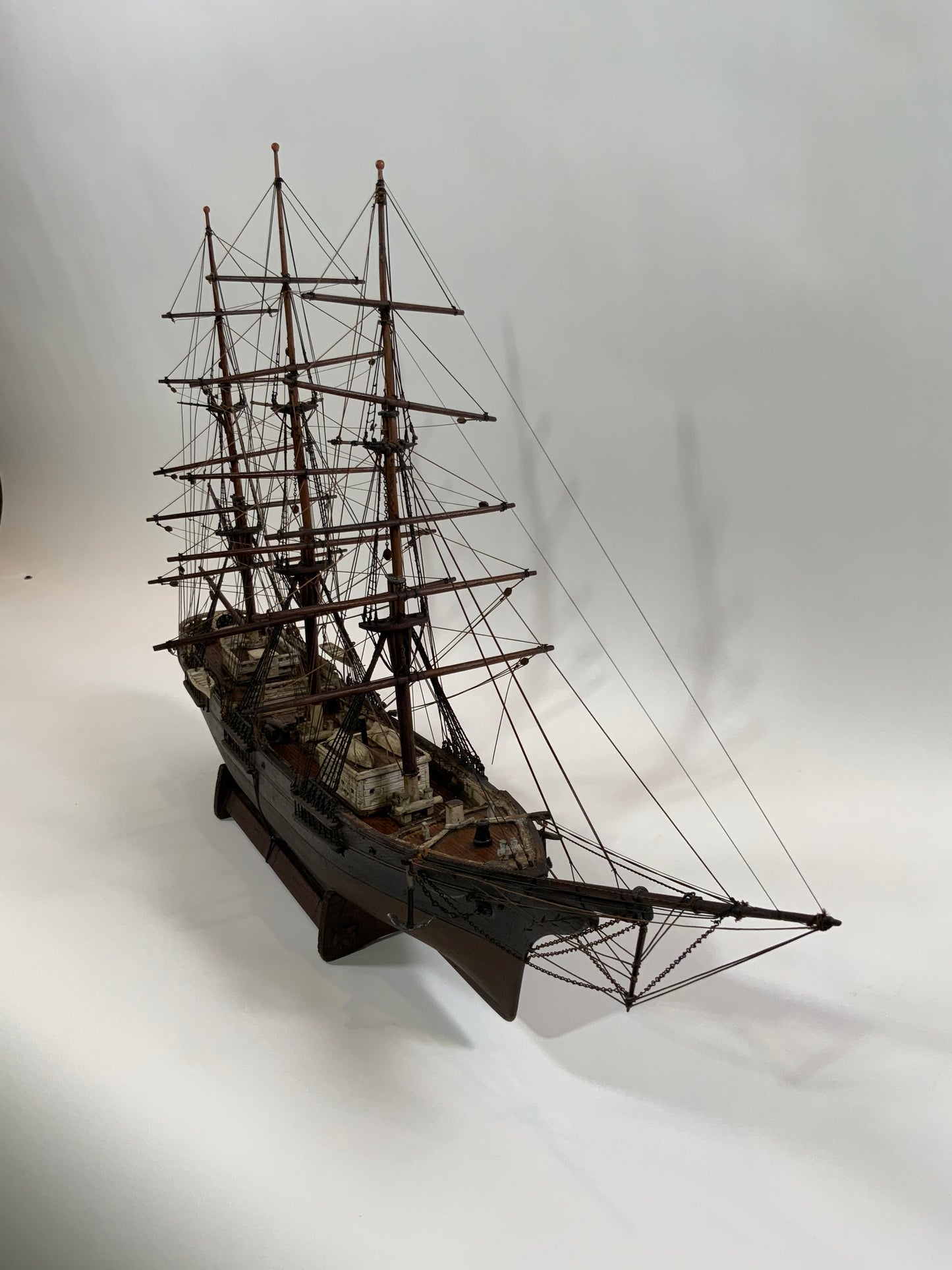 Nineteenth Century Ship Model in Original Paint - Lannan Gallery