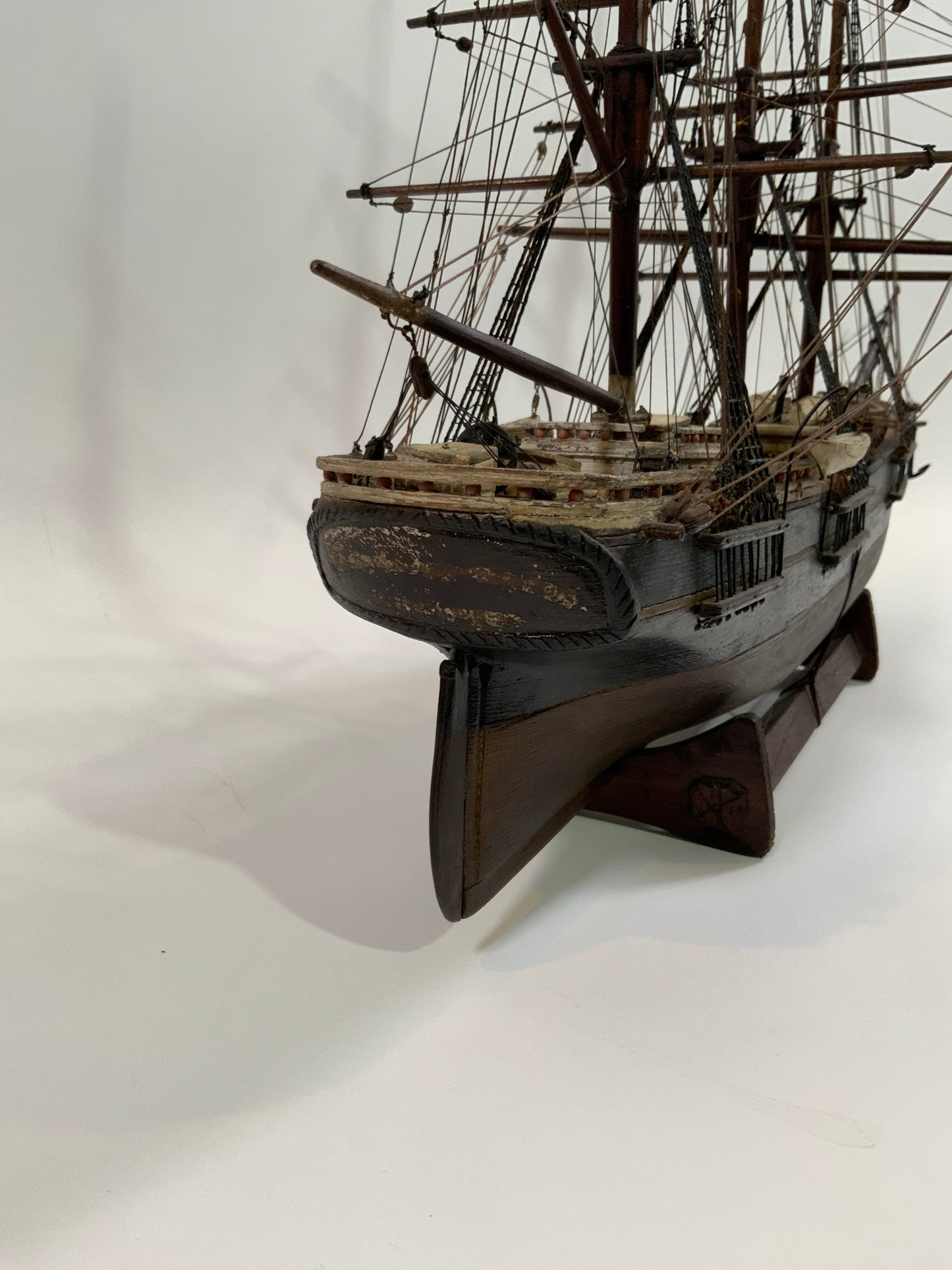 Nineteenth Century Ship Model in Original Paint - Lannan Gallery