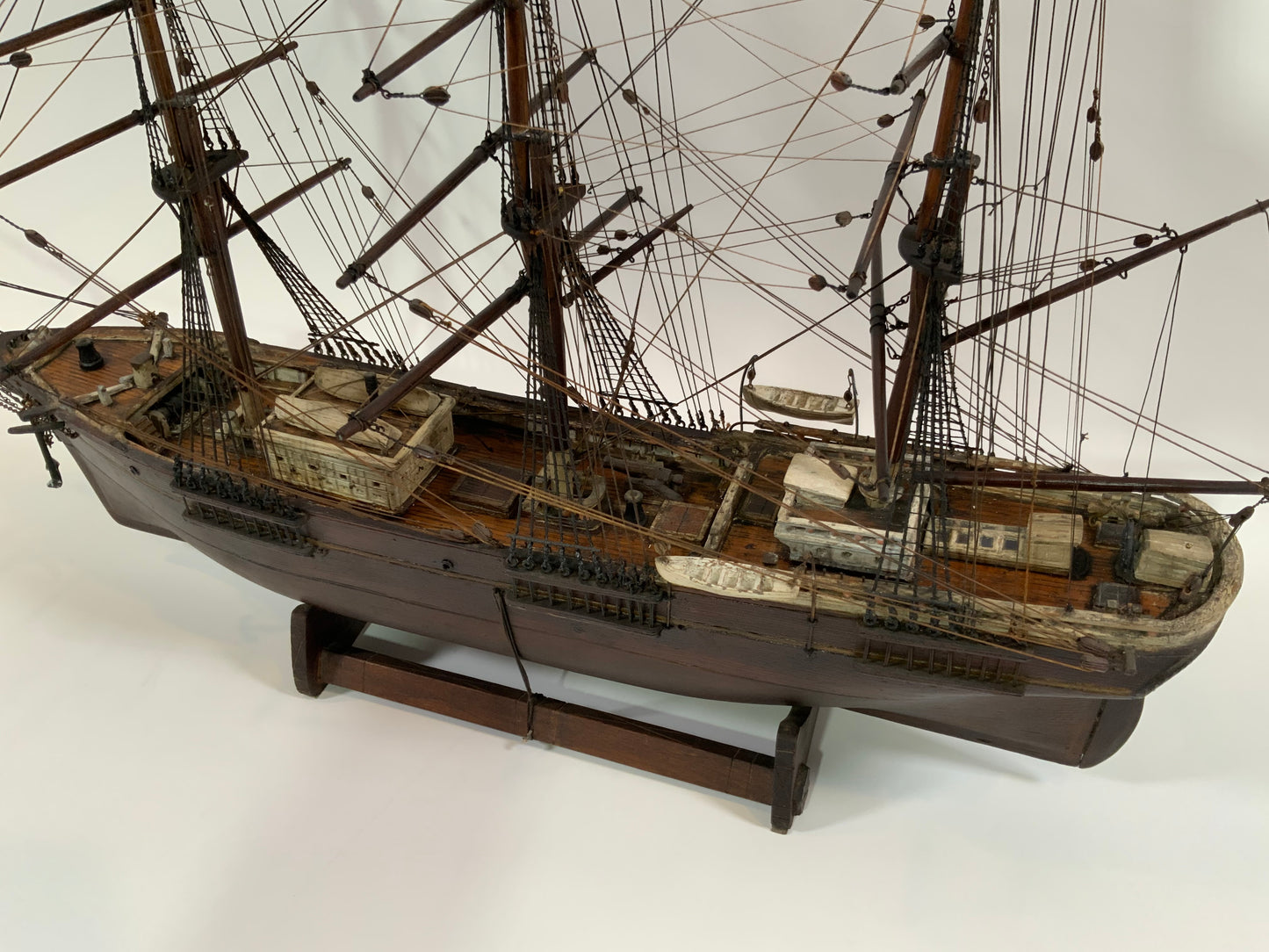 Nineteenth Century Ship Model in Original Paint - Lannan Gallery