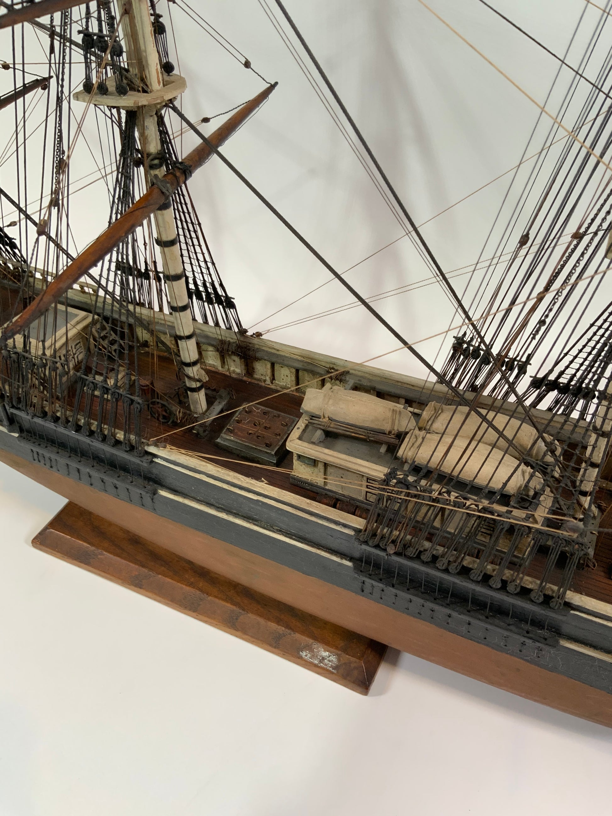 Scale Model of the Clipper Ship Flying Cloud - Lannan Gallery