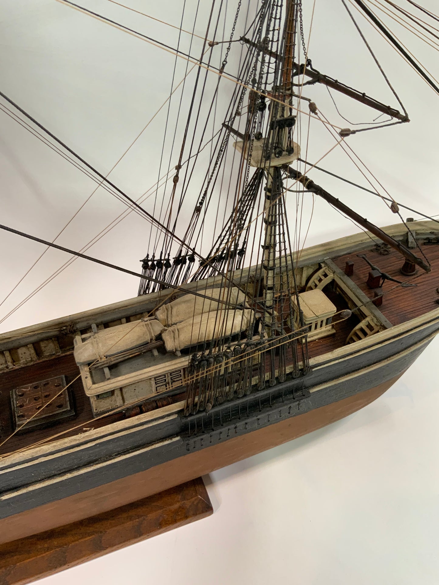 Scale Model of the Clipper Ship Flying Cloud - Lannan Gallery