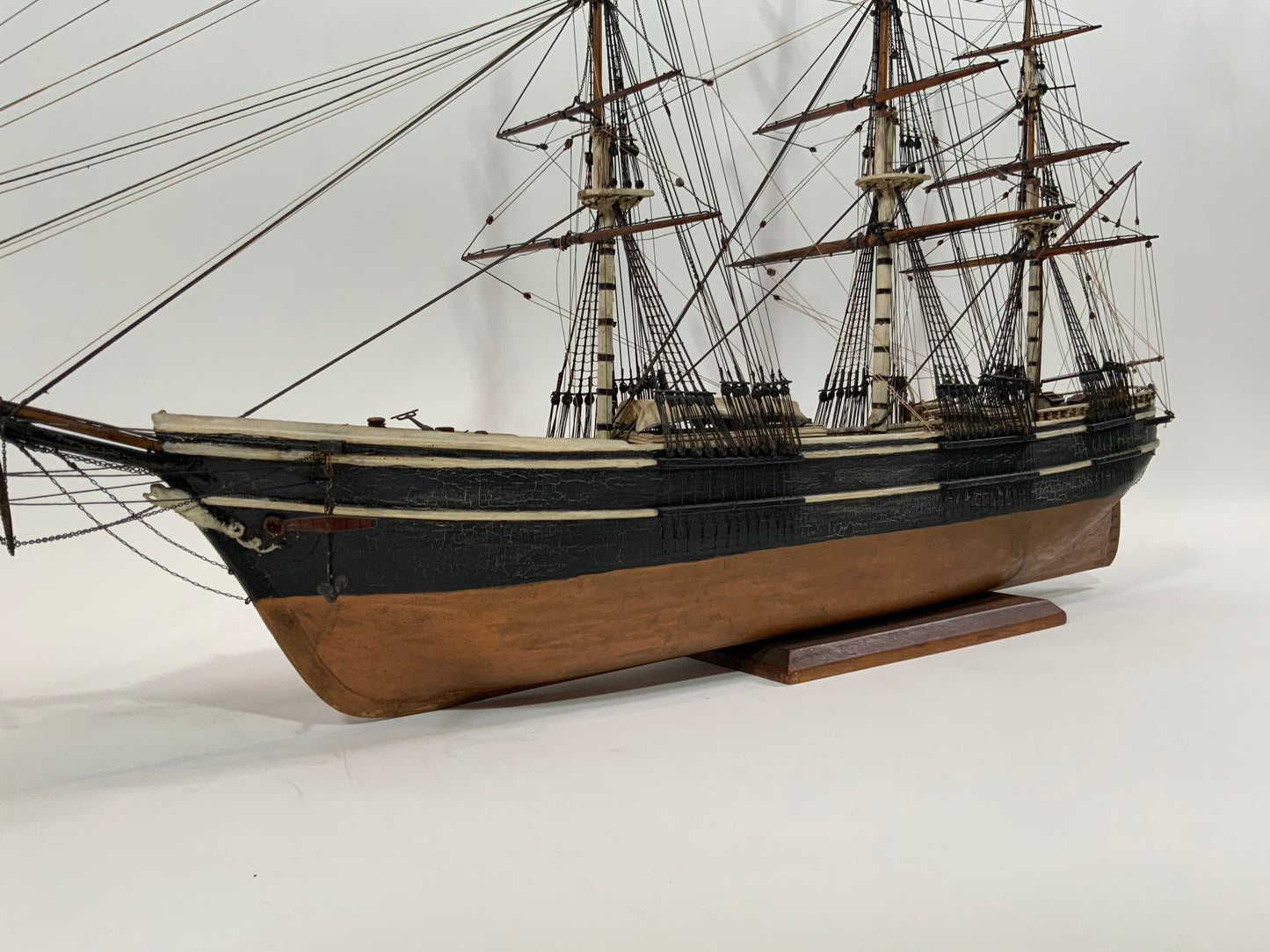 Scale Model of the Clipper Ship Flying Cloud - Lannan Gallery