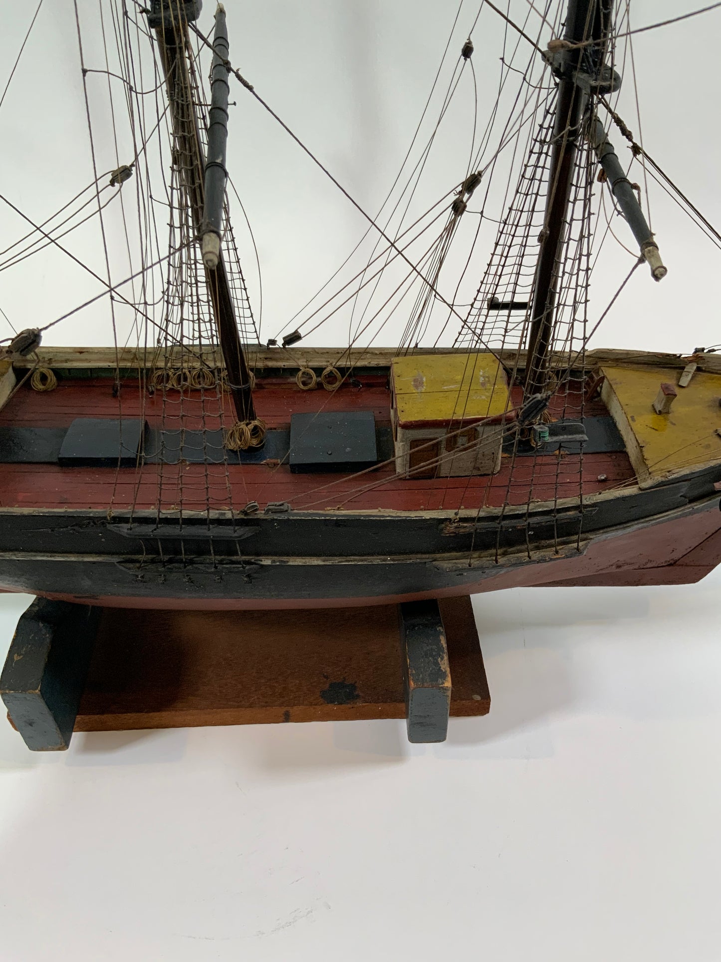 Antique Ship Model of an American Bark - Lannan Gallery