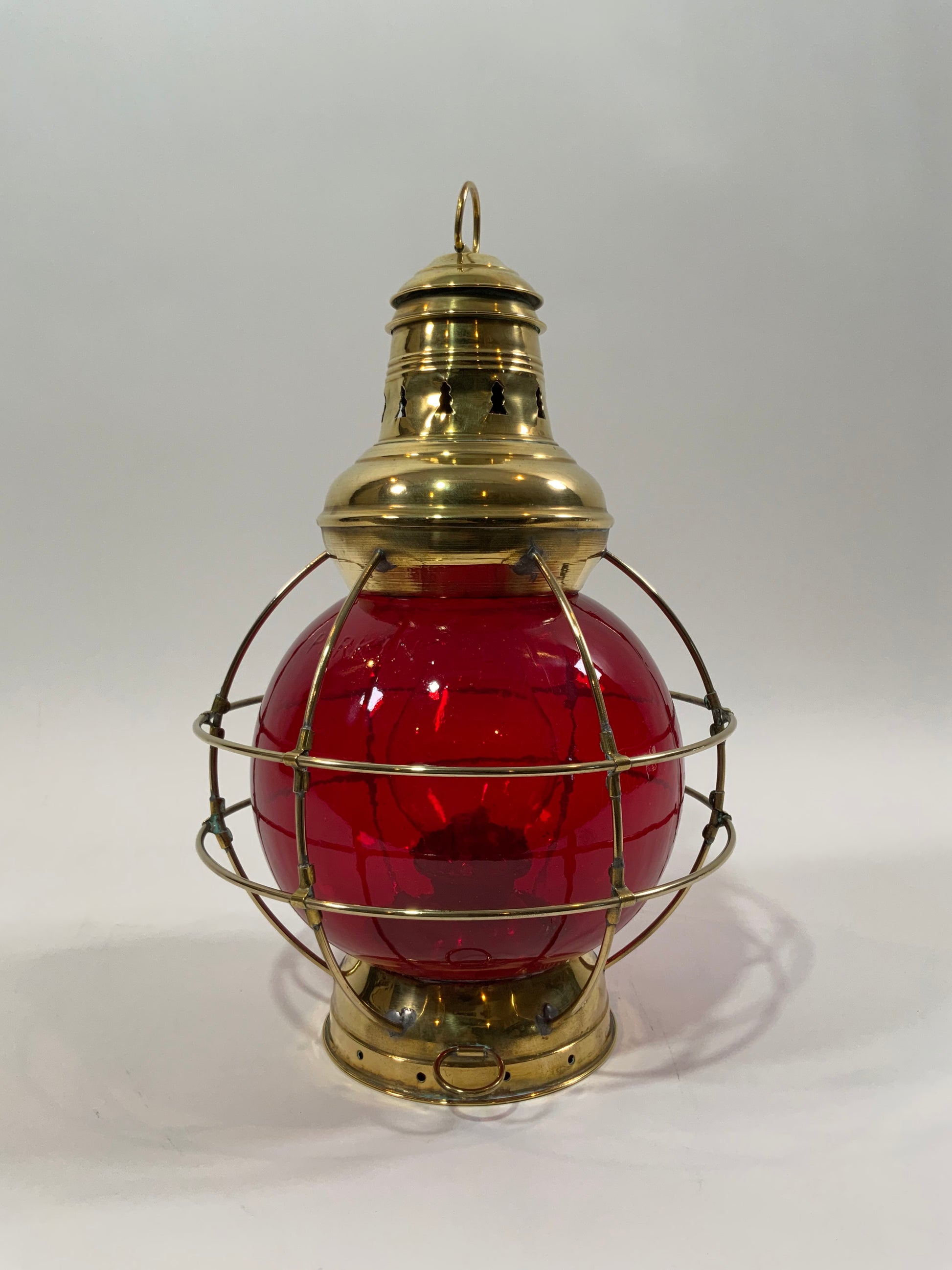 Brass Ships Onion Lantern - Lannan Gallery