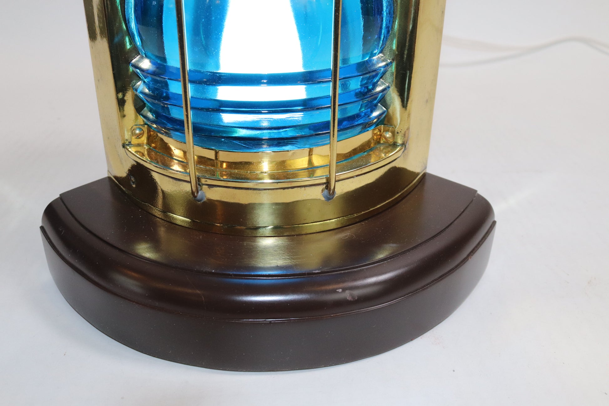 Brass Lantern by National Marine Lamp Company - Lannan Gallery