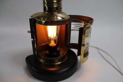 Wilcox Crittendon Brass Boat Lantern - Lannan Gallery