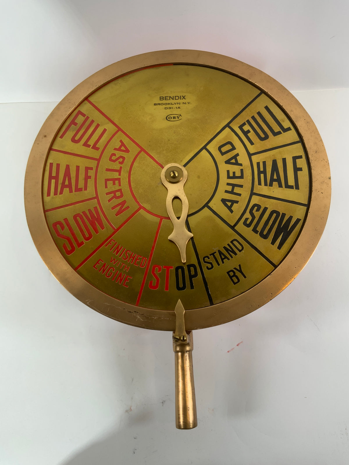 Ships Engine Room Telegraph by Bendix – Lannan Gallery